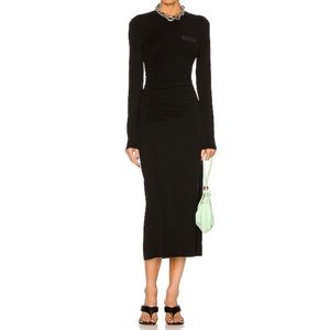 GANNI Software Midi Dress XXS